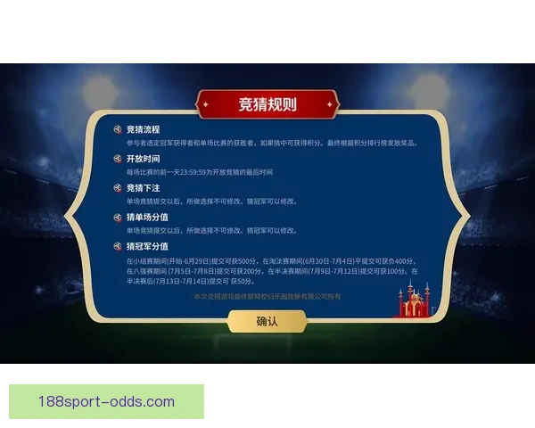 世界杯竞猜游戏全方位攻略 提升预测准确率的技巧与策略